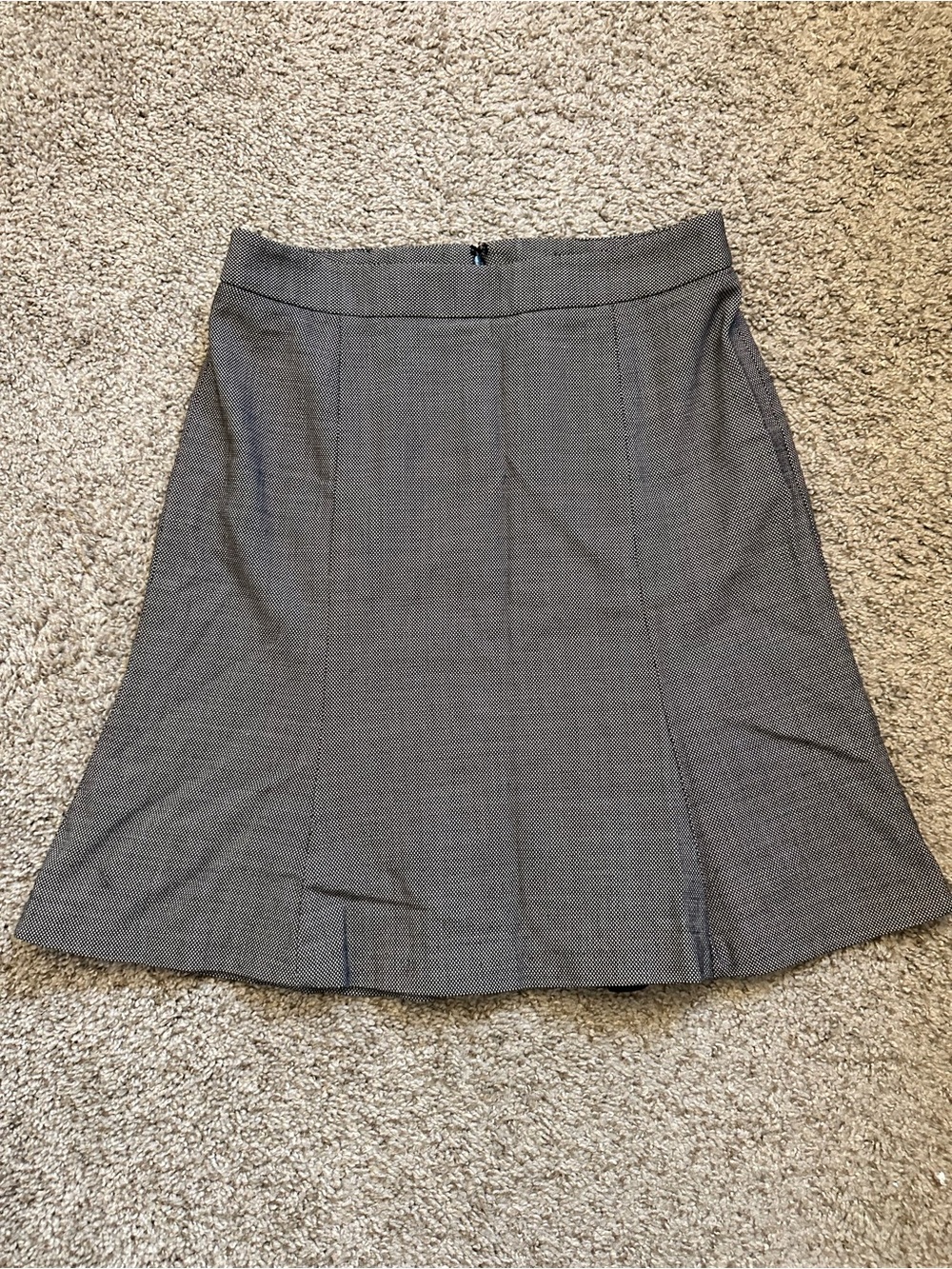 Banana Republic Tweed Flare Career Skirt Size 6P